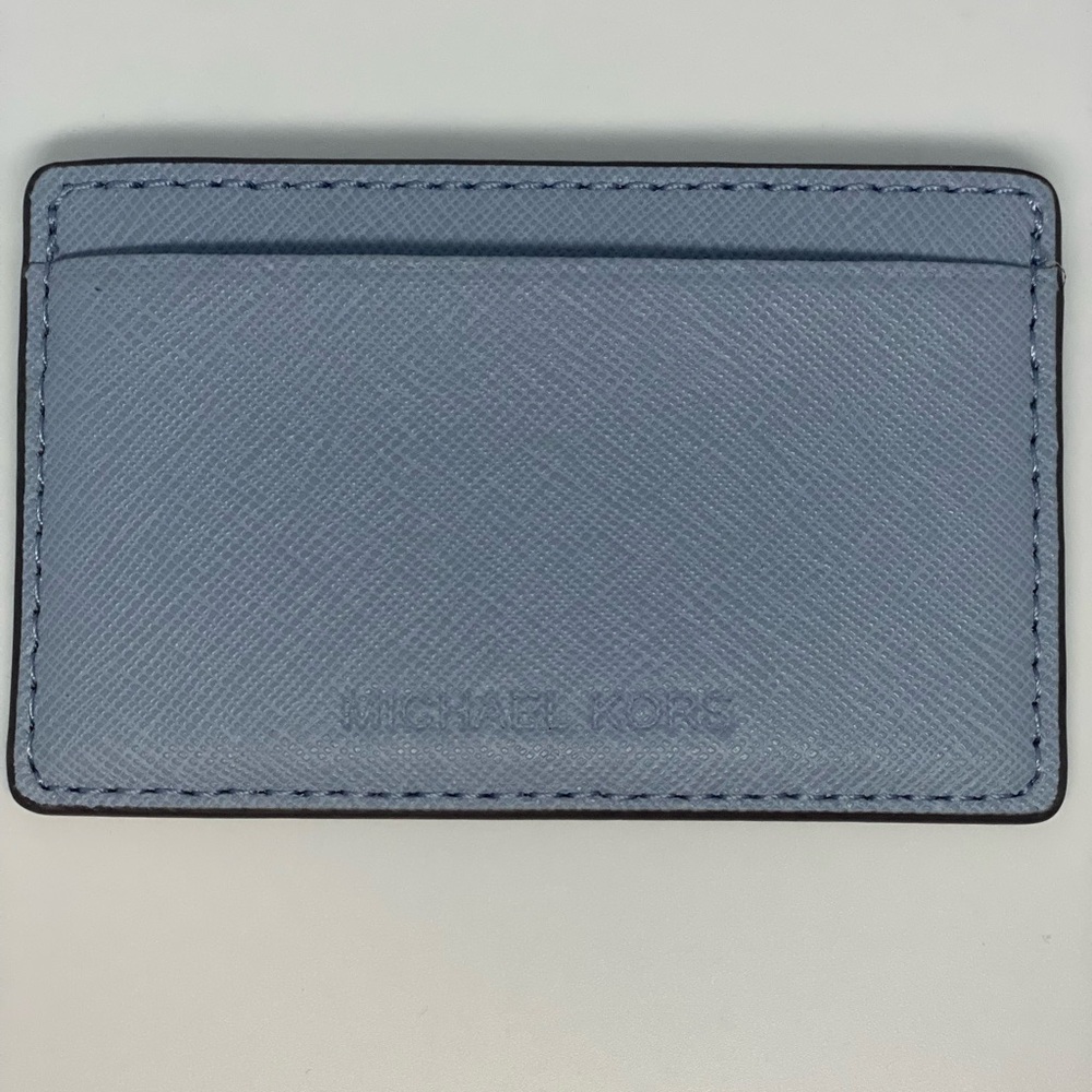 Michael Kors Light Blue Card Holder - Picture 2 of 5